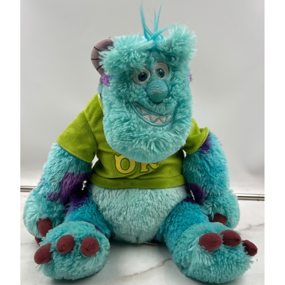 Disney Pixar Monsters University Sulley Plush Oozma Kappa OK Shirt 12 Inch Toy